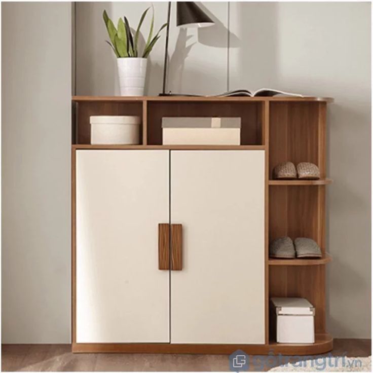 جاکفشی مدرن MDF | طراحی شیک و کاربردی قابل جابجایی و بدون نیاز به نصاب